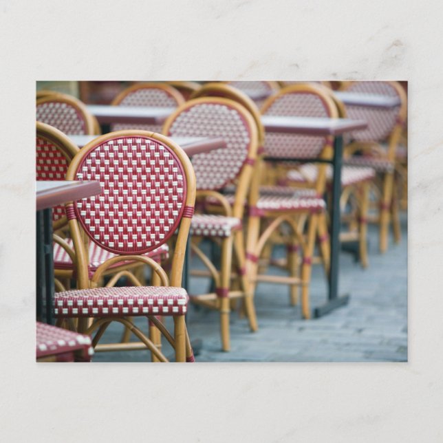 FRANCE, PARIS, Montmartre: Place du Tertre, Cafe Postcard (Front)