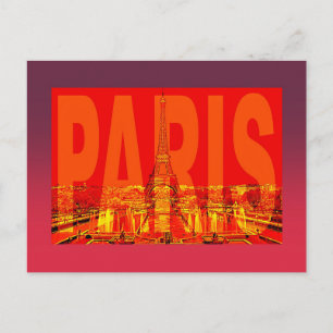 France Paris Postcard