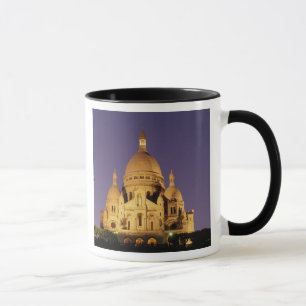 France, Paris, SacrÃ©-Coeur at dusk. Mug