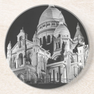 France Paris Sacre Coeur Basilica 1970 Coaster