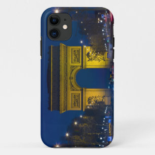 France, Paris. The Arc de Triomphe and the iPhone 11 Case