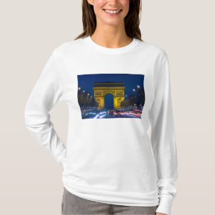 France, Paris. The Arc de Triomphe and the T-Shirt