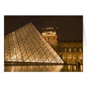 France, Paris. The Louvre at twilight. Credit 2