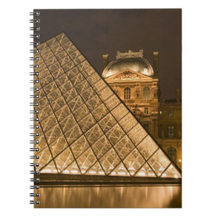 France, Paris. The Louvre at twilight. Credit 2 Notebook
