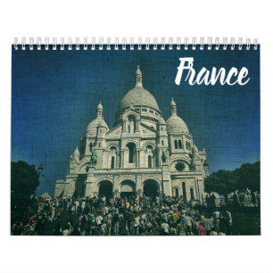 France Paris Towns Nature Architecture Landscape Calendar