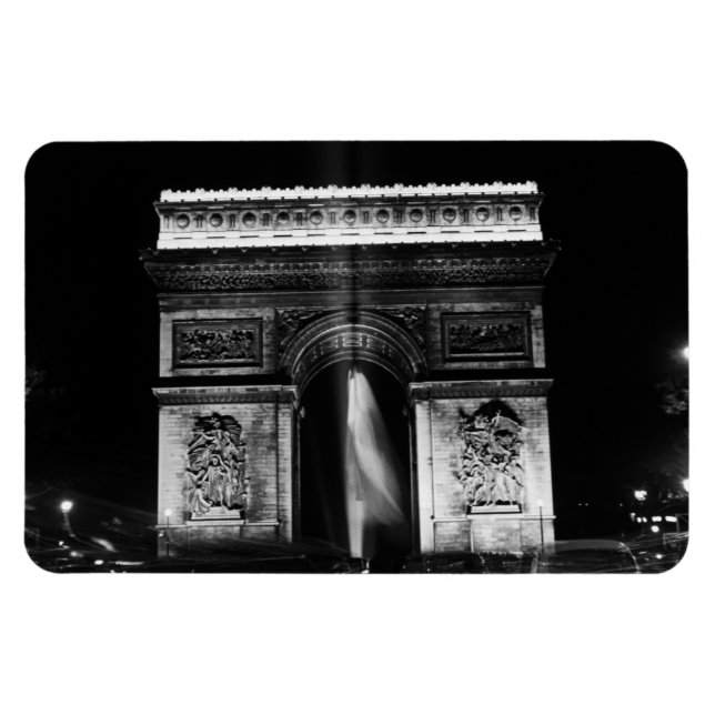 France Paris Triumphal arch 1970 Magnet (Horizontal)