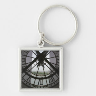 France, Paris. View across Seine River through Key Ring