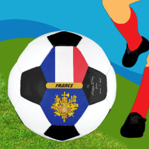 France Personalised, Flag, Photo Soccer Ball