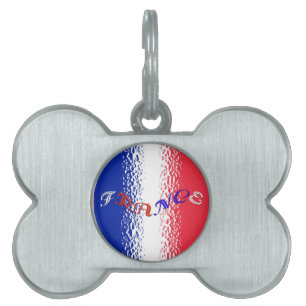 France Pet Tag