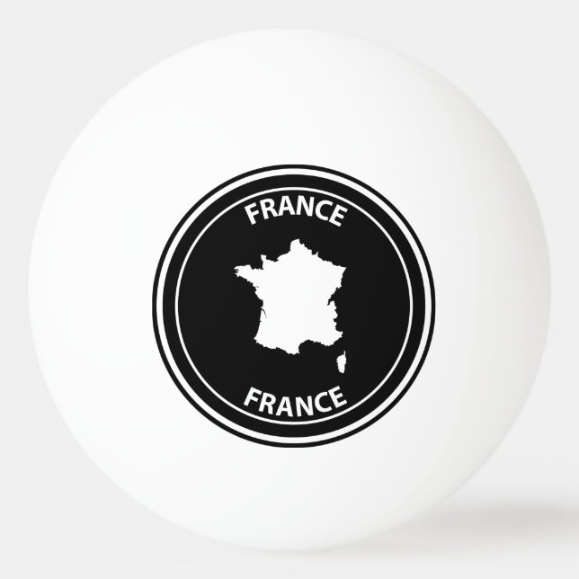 France Ping Pong Ball (Front)