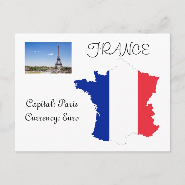 France Postcard (Front)