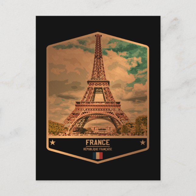 France Postcard (Front)