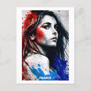 France Postcard Art - World of Women Collection