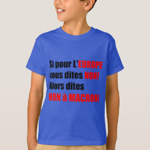 France Presidential Elections 2017 - Blue Kids Tee