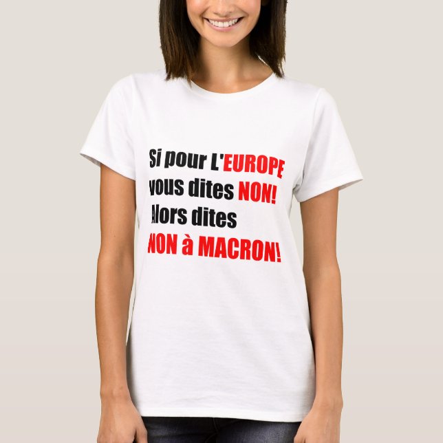 France Presidential Elections 2017 - Women Tee (Front)