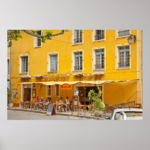 France, Provence, Moustiers-Ste-Marie. Credit Poster