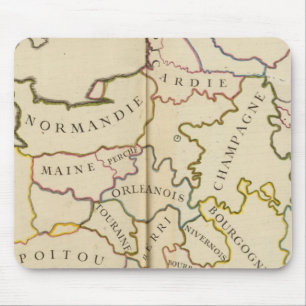 France, Providences and Boundaries Mouse Mat