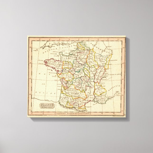 France, Provinces Canvas Print (Front)