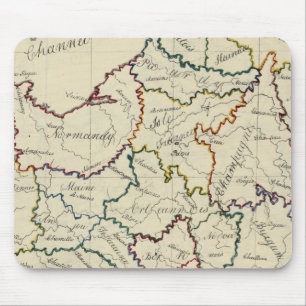 France provinces mouse mat