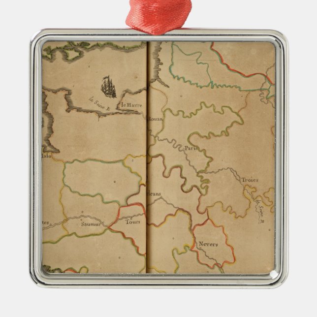 France Rivers Metal Tree Decoration (Front)