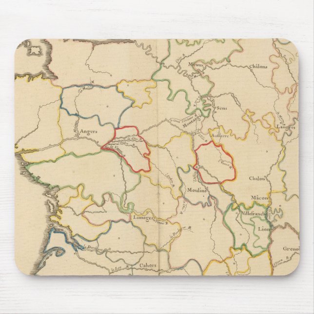 France Rivers Mouse Mat (Front)