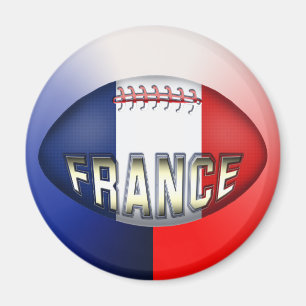 France Rugby Ball Magnet