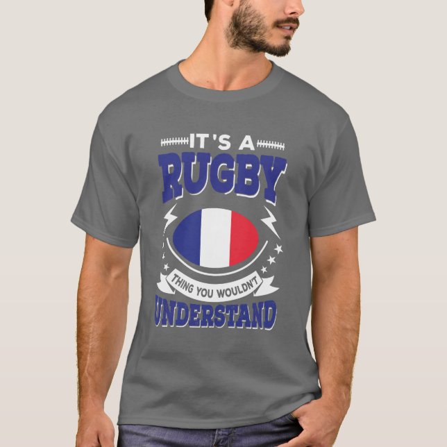 France Rugby T-Shirt (Front)