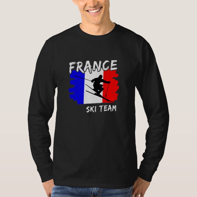 France Ski  T-Shirt (Front)