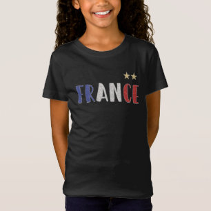 France Soccer Football Fan Shirt French Flag