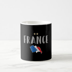 France Soccer Football Fan Shirt French Flag Coffee Mug