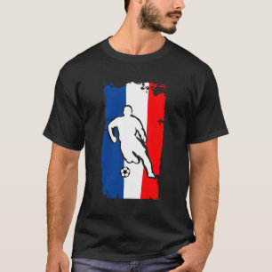 France Soccer Jersey French Flag Football Futbol T-Shirt