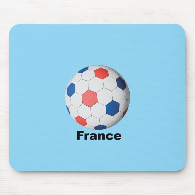 France Soccer Mouse Mat (Front)