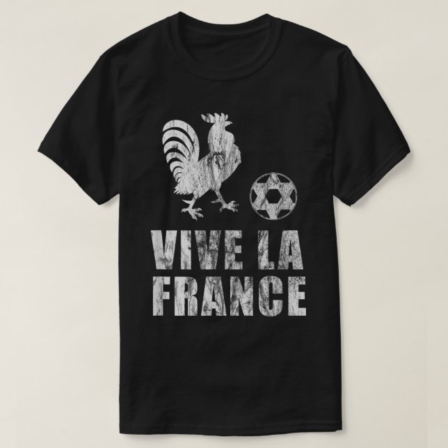 France Soccer Player Outfit French Jersey Football T-Shirt (Design Front)