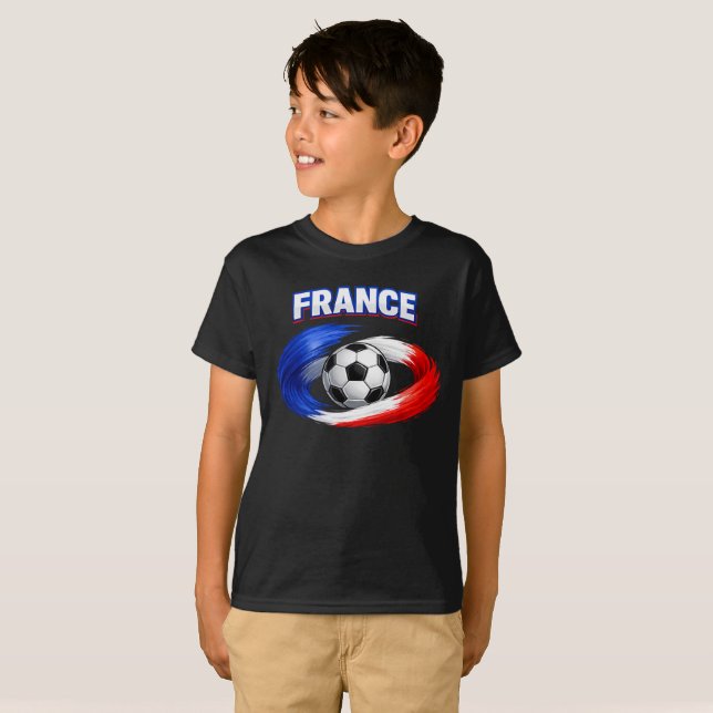 France Soccer Pride T-Shirt (Front Full)
