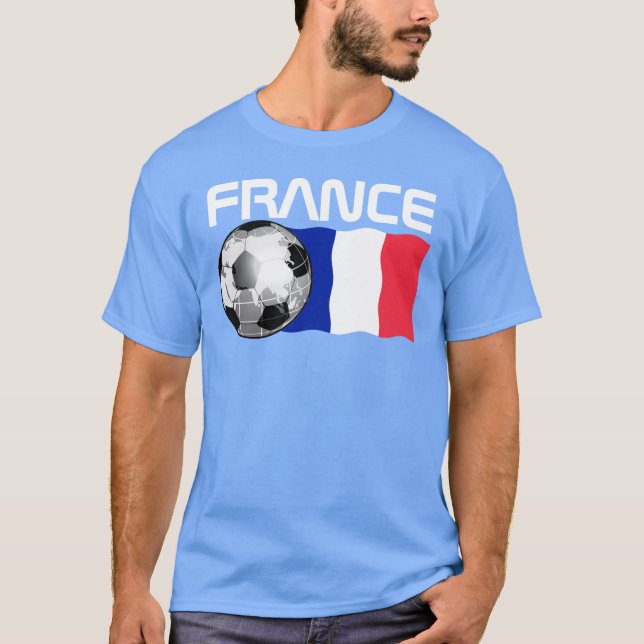 France Soccer T-Shirt (Front)