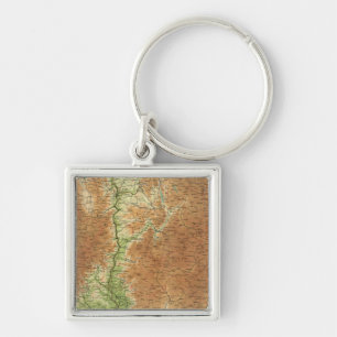 France southeastern section Corsica Marseille Key Ring
