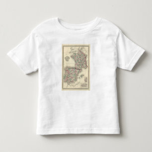 France, Spain, and Portugal Toddler T-Shirt