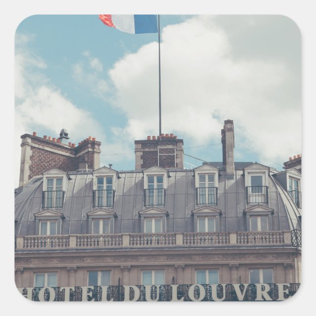 France Square Sticker (Front)