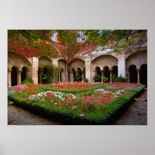 France, St. Remy de Provence, cloisters at 2 Poster