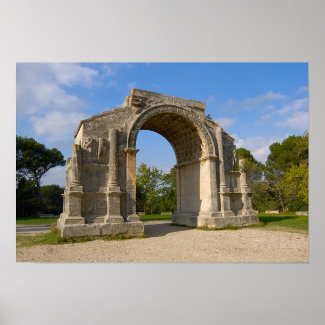 France, St. Remy de Provence, Triumphal Arch Poster (Front)