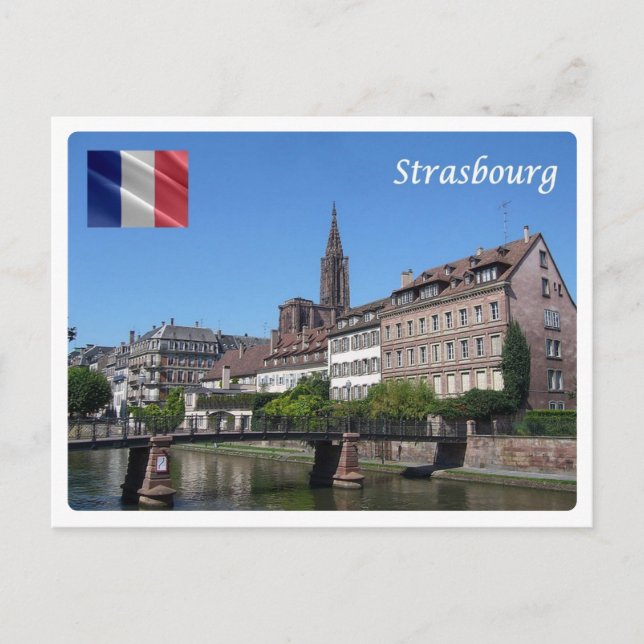 France - Strasbourg Starsburgo - Postcard (Front)