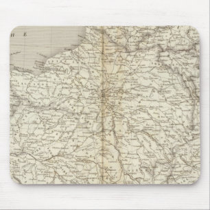 France, Switzerland and Belgium Mouse Mat