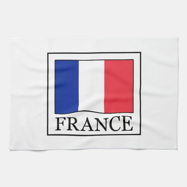 France Tea Towel (Horizontal)