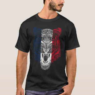 France Tiger French Tiger Flag T-Shirt