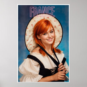 France Travel poster