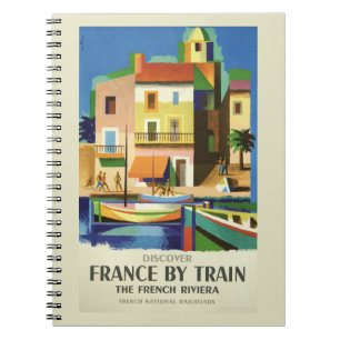 FRANCE Vintage Travel notebook