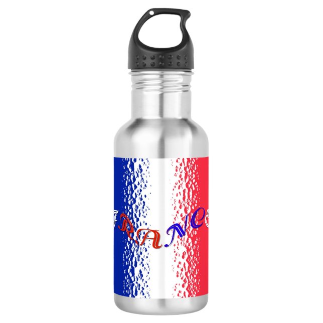 France Water Bottle (Front)