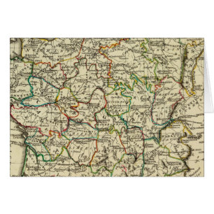 France with boundaries outlined