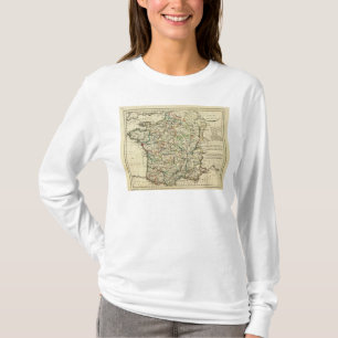 France with boundaries outlined T-Shirt