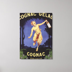 FranceCognac Gelas Promotional PosterFrance Canvas Print